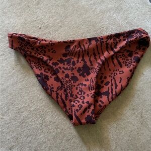 SKATIE Animal Print Bikini Bottom